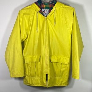 Yellow Hooded Jacket